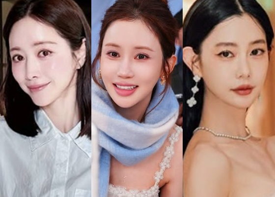 (From left) Hong Soo-ah, Lee Da-hae, Clara /Photo=Instagram