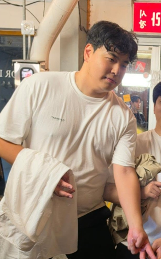 Kim Sang-ho /foto=SNS de Ha Jeong-mok