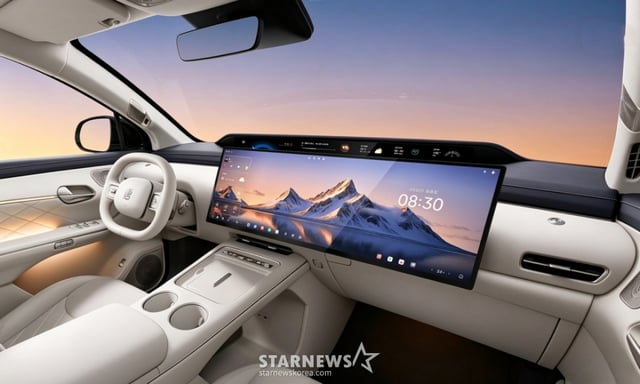 BYD 모듈형 와이드스크린/사진제공=BYD