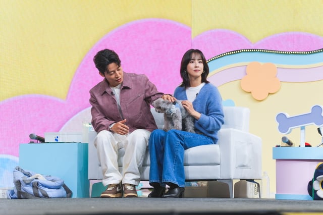 왼쪽부터 허경환, 한혜진 /사진=TV조선 '자랑할 개'