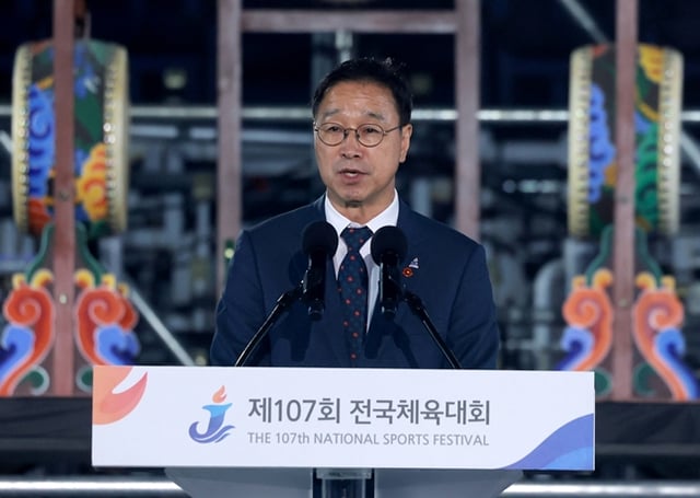 위성곤 제주특별자치도지사. /사진=대한체육회