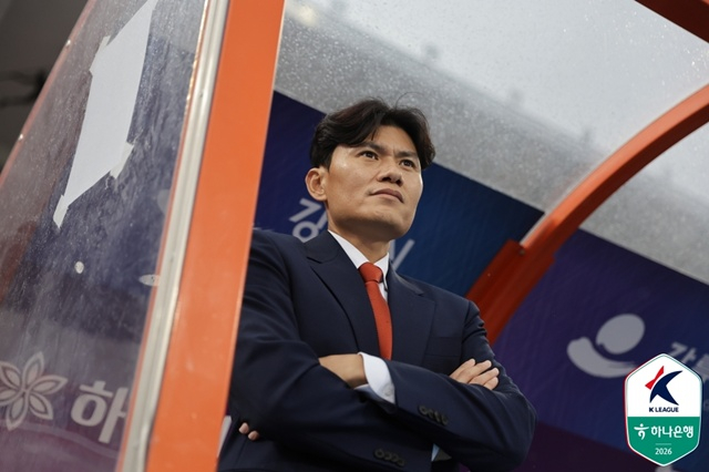 정경호 감독. /사진=한국프로축구연맹 제공