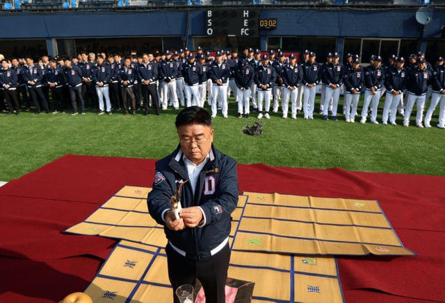 김태룡 두산 베어스 전 단장. /사진=두산 베어스 제공