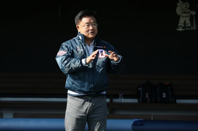 김태룡 두산 베어스 전 단장. /사진=두산 베어스 제공