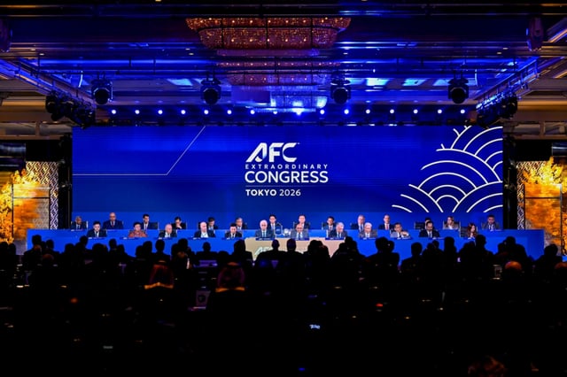 일본 도쿄에서 진행된 아시아축구연맹(AFC) 임시 총회 모습. /사진=AFC 제공