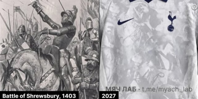 2027~2028시즌 토트넘 얘상 유니폼(오른쪽). /사진=풋티 헤드라인스