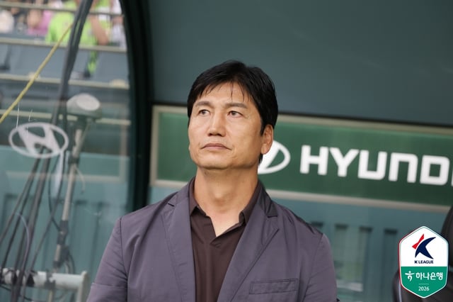 정정용 전북 현대 감독. /사진=한국프로축구연맹 제공
