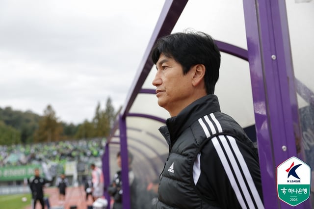 정정용 전북 현대 감독. /사진=한국프로축구연맹 제공