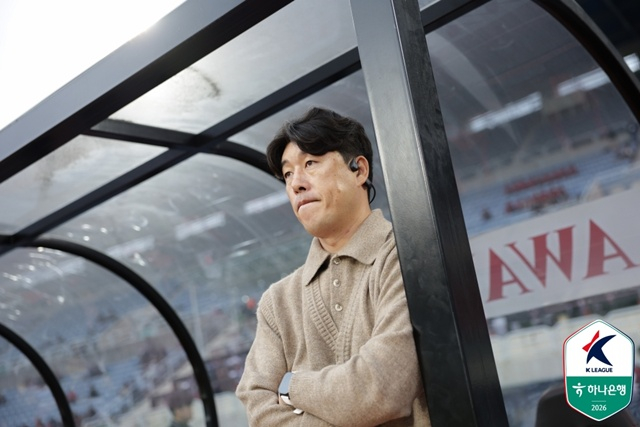 이정규 광주FC 감독. /사진=한국프로축구연맹 제공
