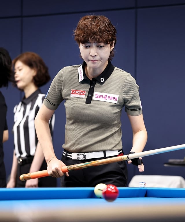 임정숙. /사진=PBA 투어 제공