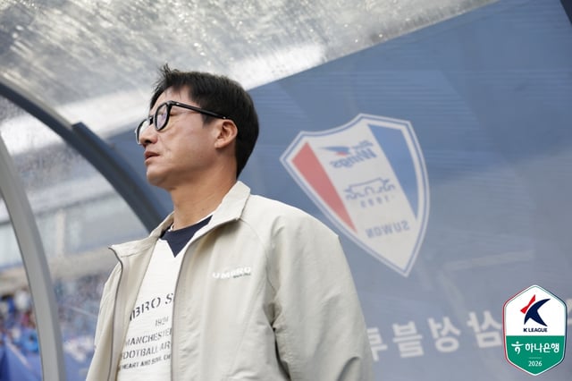 이정효 수원 삼성 감독. /사진=한국프로축구연맹 제공