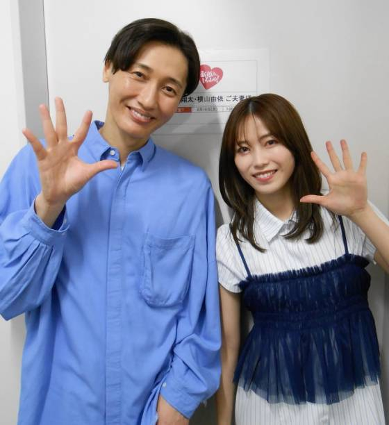 우시가미 쇼타(왼쪽), 요코야마 유이 /사진=요코야마 유이 SNS