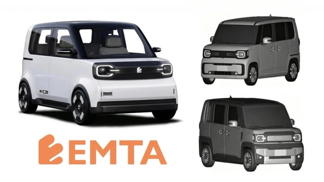 엠타 일본 시장 전용 경차/사진제공=emta