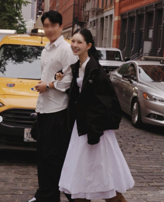 Choi Jun-hee y su esposo /Foto=SNS de Choi Jun-hee