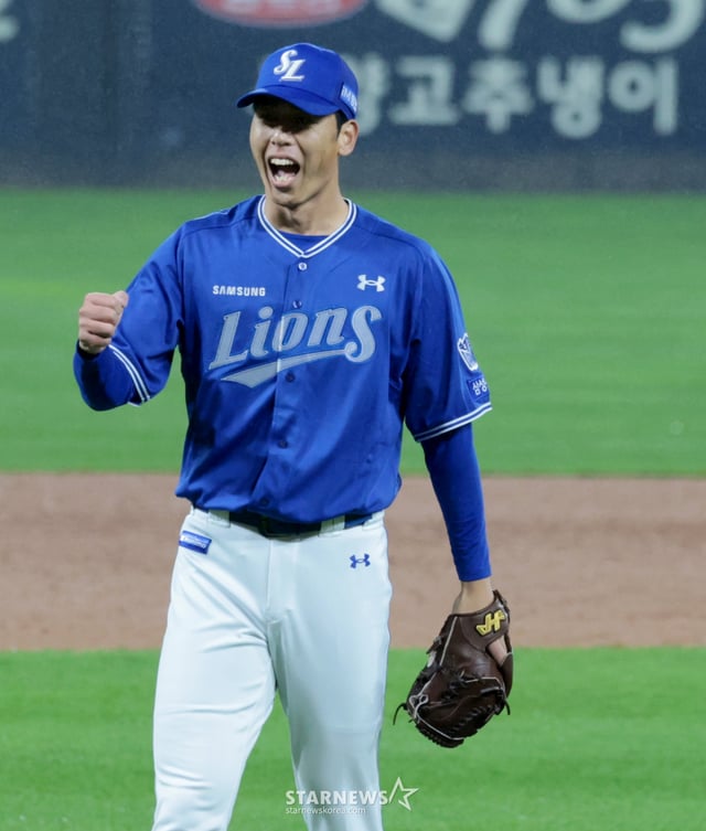 포효하는 사토시. /사진=강영조 선임기자 /사진=강영조 cameratalks@