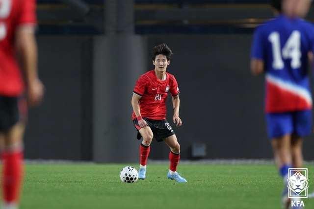 신민하. /사진=대한축구협회 제공