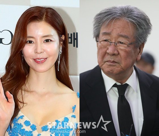 배우 김규리, 배우 고 최불암 /사진=스타뉴스