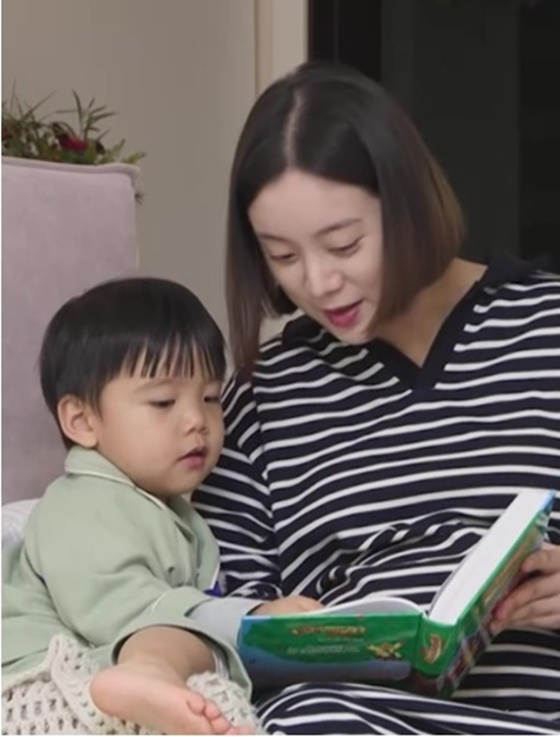 혜림과 첫째 아들 /사진=KBS 2TV '슈퍼맨이 돌아왔다'