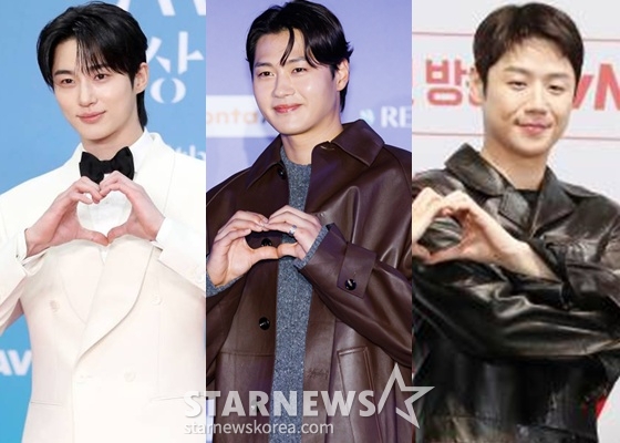 변우석, 오상욱, 정준원 /사진=스타뉴스