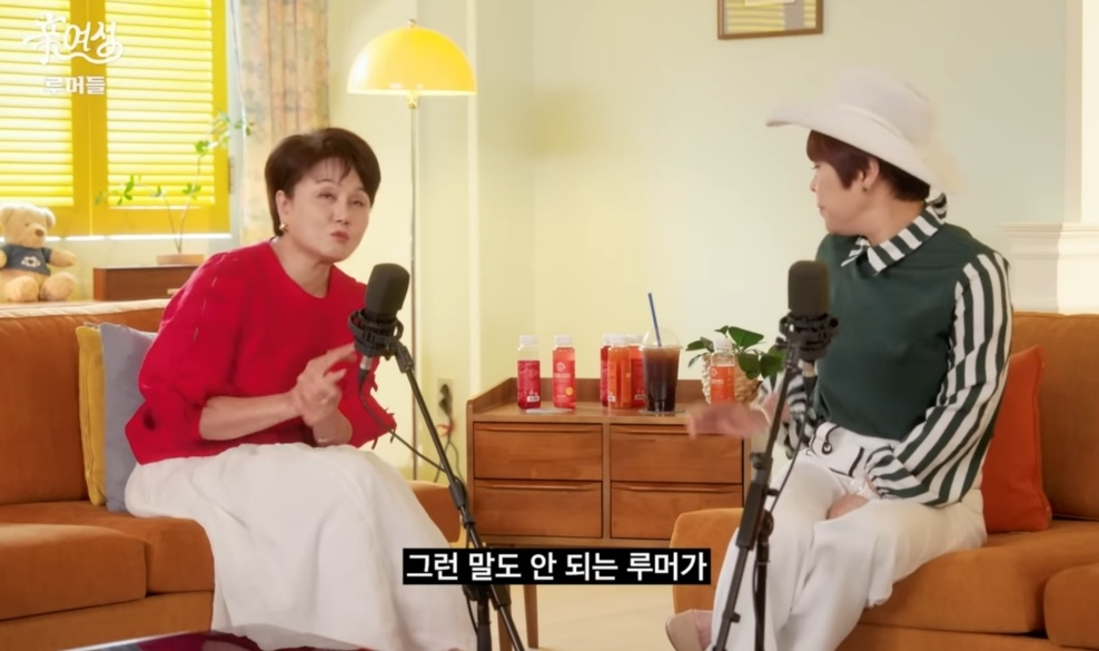 왼쪽부터 이경실, 조혜련 /사진=유튜브 채널 '롤링썬더'