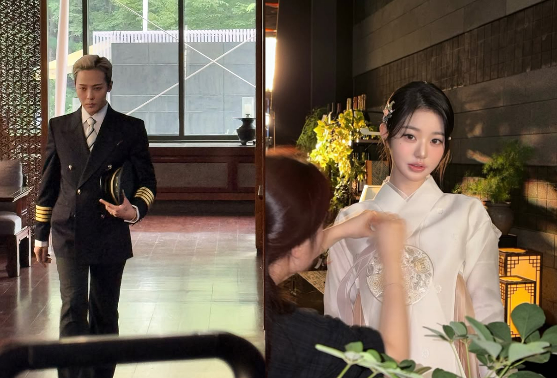 사진=지드래곤, 장원영 인스타그램