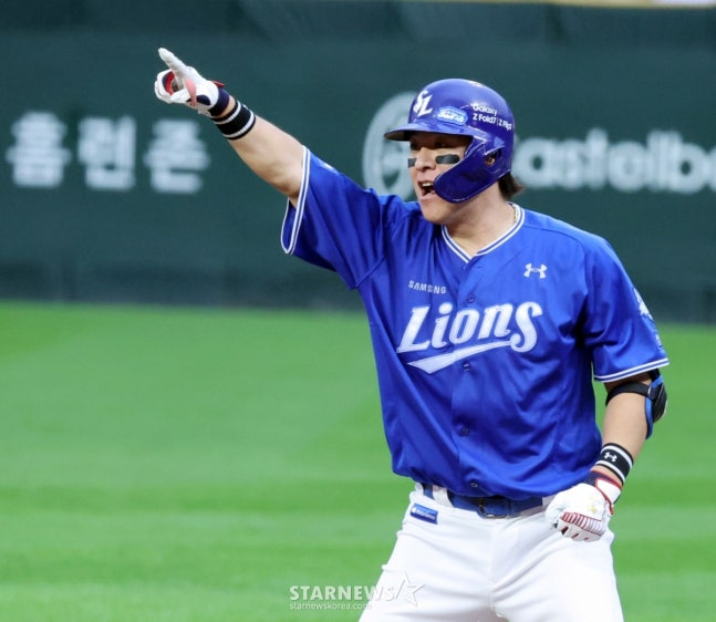 강민호. /사진=강영조 선임기자