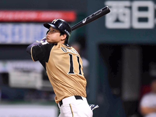 =2016赛季大谷翔平效力于日本火腿斗士队。