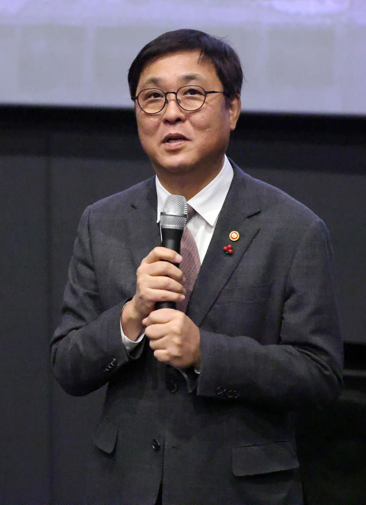 崔輝栄（チェ·フィヨン）文化体育観光部長官。 /写真=文体部