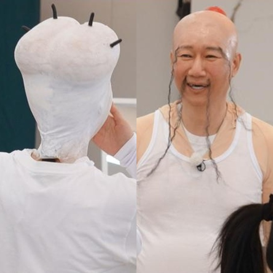 왼쪽부터 지예은, 지석진 /사진=SBS '런닝맨'