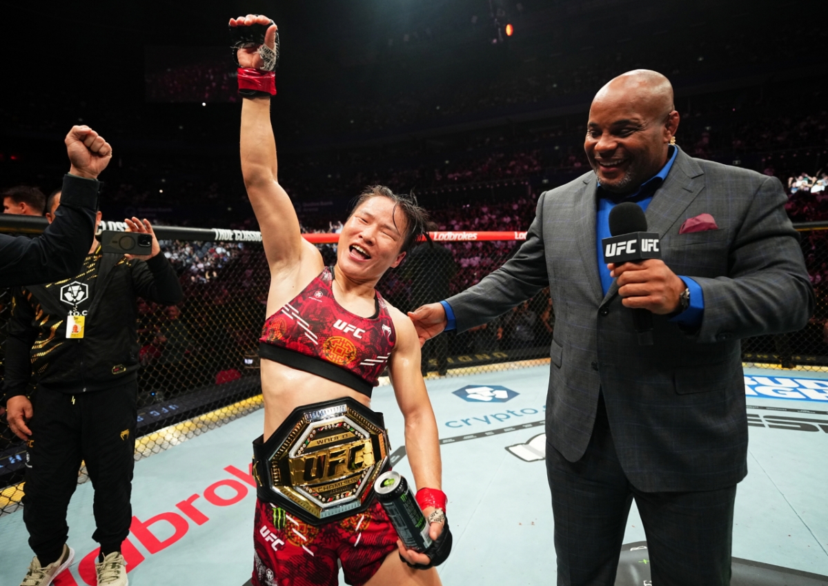 Former UFC Strawweight Champion Jang Wiley. /Photo = Courtesy of UFC