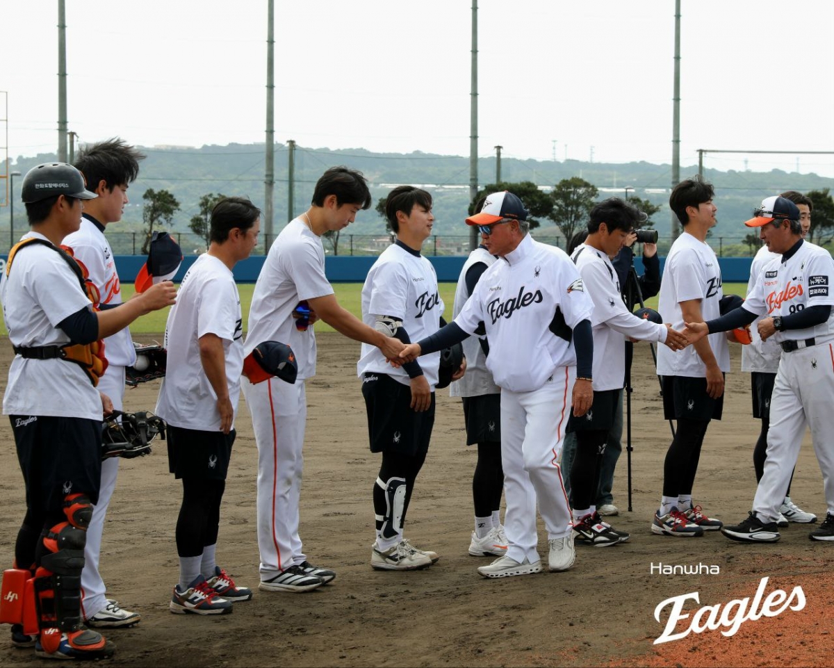 Đội tuyển Hanwha Eagle. /Ảnh = Hanwha Eaglex cung cấp