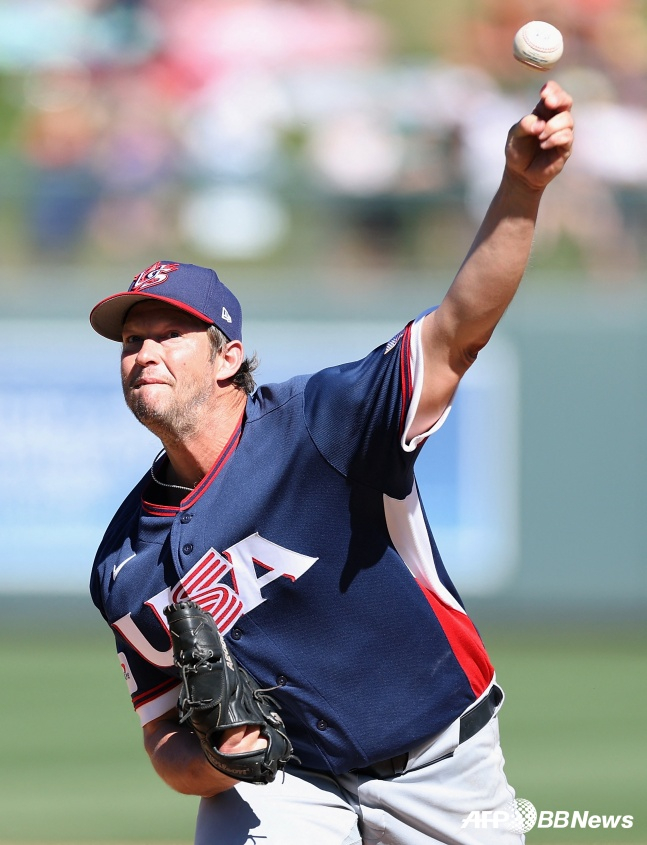 Clayton Kershaw played for the U.S. WBC national team. /AFPBBNews=News1