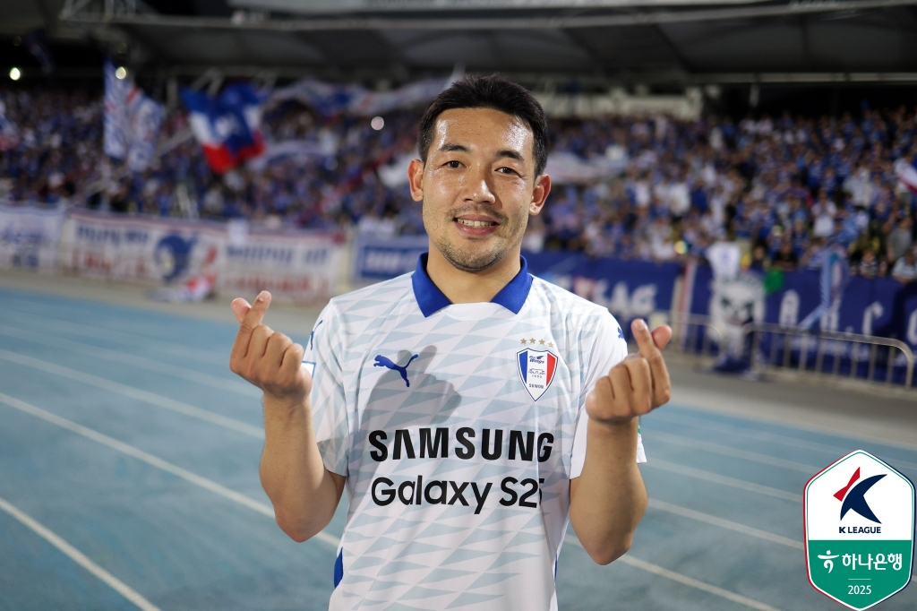 Взгляд Ли Джидже во время правления Suwon Samsung. /Фото = Предоставлено Корейской профессиональной футбольной федерацией.