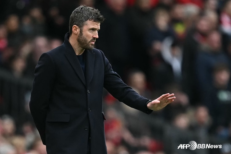 Главный тренер "Манчестер Юнайтед" Майкл Кэррик. /AFPBBNews =Новости 1