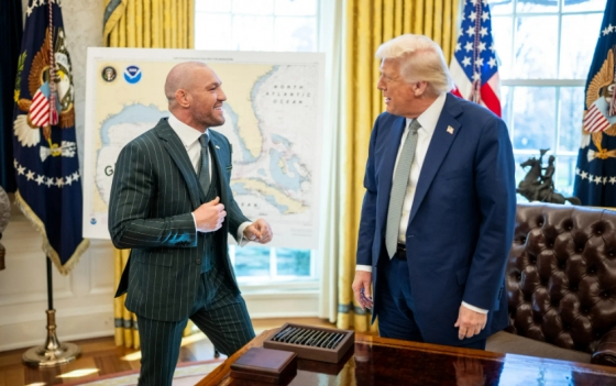 コナー·マクレガー（左）とドナルド·トランプ米大統領。 /写真=ホワイトハウス公式ホームページ まとめ