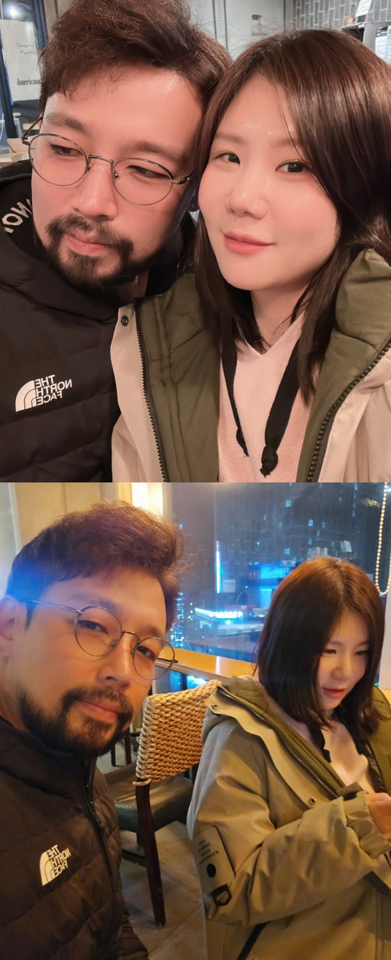 ミスターキム、28期スンジャ / 写真=ミスターキム、28期スンジャカップルSNS