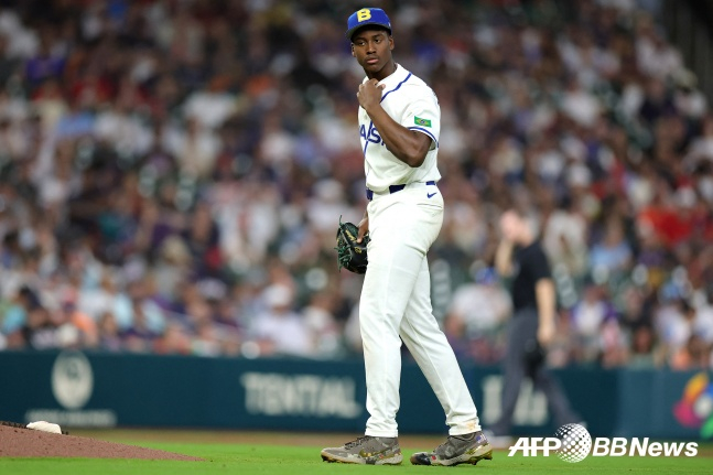 巴西的约瑟夫·孔特雷拉斯。 =法新社BBNews=新闻1。