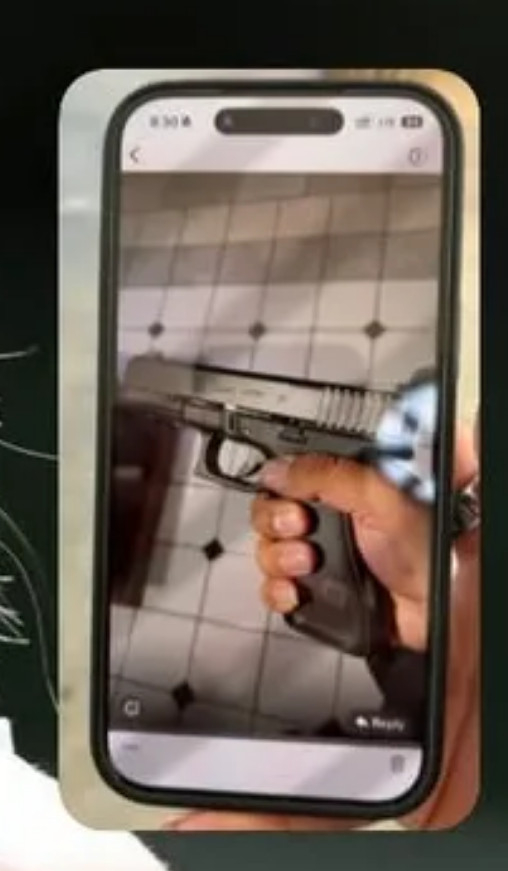 Фотография пистолета, полученного от Панны Вудварди. /Фото = Больше солнца в муравейнике