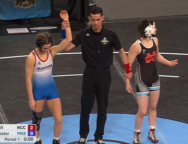 The match between Chloe Dearwester and Kailani Spelt. /Photo = Daily Mail Source