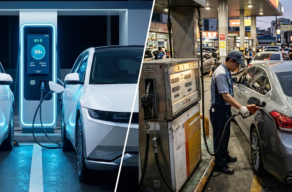 （ソウル=ニュース1）キム·ミンジ記者=企画財政部が29日発表した2026年予算案によると、来年から電気自動車を購入すれば最大400万ウォンの支援を受ける。  既存の購入補助金300万ウォンは維持され、内燃車を廃車したり販売した後、電気自動車に交換すれば最大100万ウォンの転換支援金が追加される。   全体関連補助金予算も1兆5000億ウォンから1兆6000億ウォンに拡大した。  写真は同日午後、ソウルのある電気自動車充電スタンドの様子。 2025.8.29/ニュース1 Copyright © ニュース1. All rights reserved. 無断転載及び再配布、AI学習利用禁止。 /写真=（ソウル=ニュース1）キム·ミンジ記者