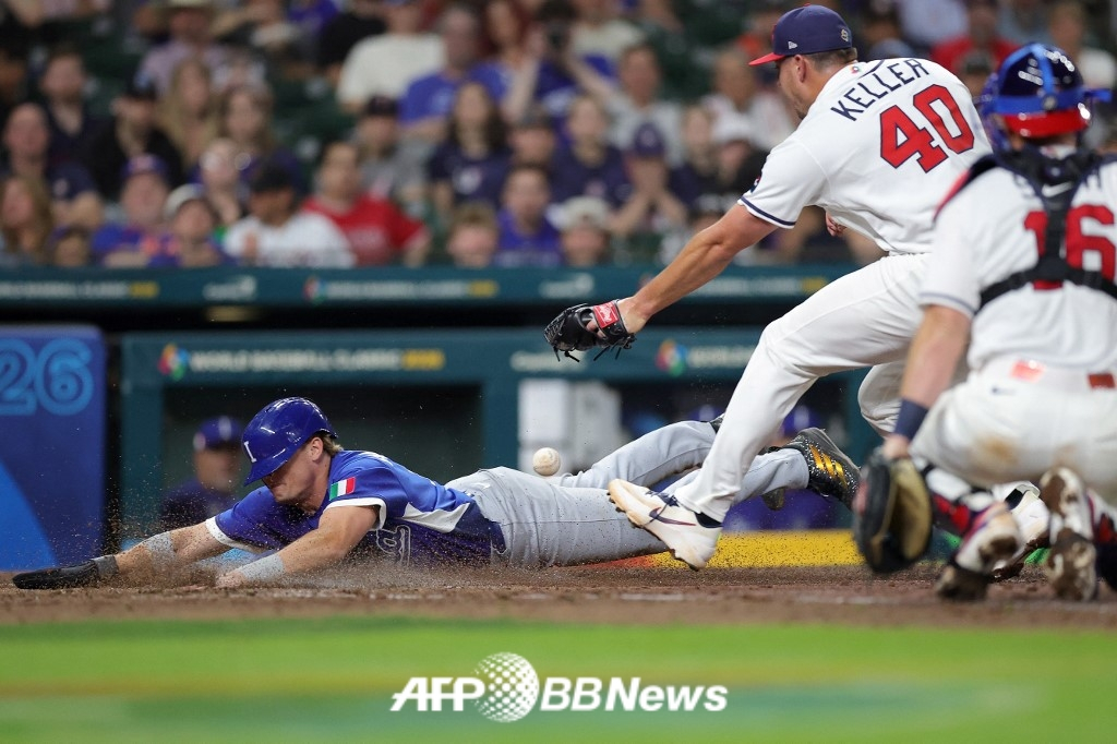 Vào ngày 11 (giờ Hàn Quốc), trận đấu thứ tư cuối cùng của bảng B World Baseball Classic (WBC) của đội tuyển bóng chày quốc gia Mỹ và đội tuyển bóng chày Ý được tổ chức tại Daikin Park ở Houston, Texas, Hoa Kỳ. /AFPBBNews = Tin tức 1