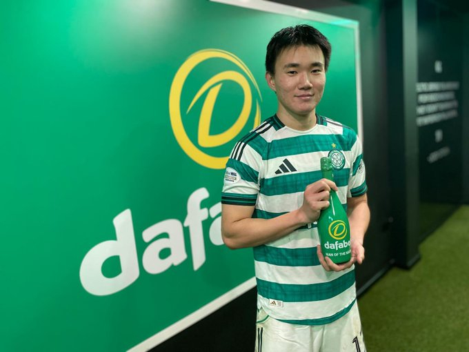 Yang Hyun-joon was selected as the best player against Celtic and Motherwell in the 30th round of the Scottish Premiership in the 2025-2026 season at Celtic Park in Glasgow, Scotland, on the 15th (Korea time). /Photo =Celtic official social network service (SNS)