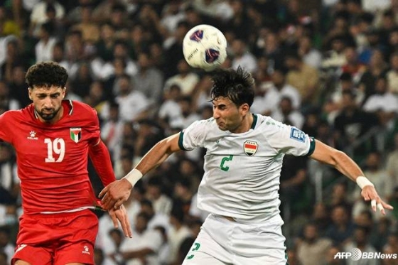 Во время матча Ирак - Палестина. /AFPBBNews=News1