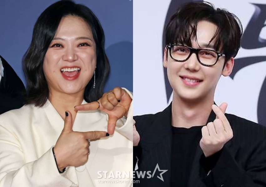 キム·スク（左）、ユン·ジョンフン/写真=スターニュース