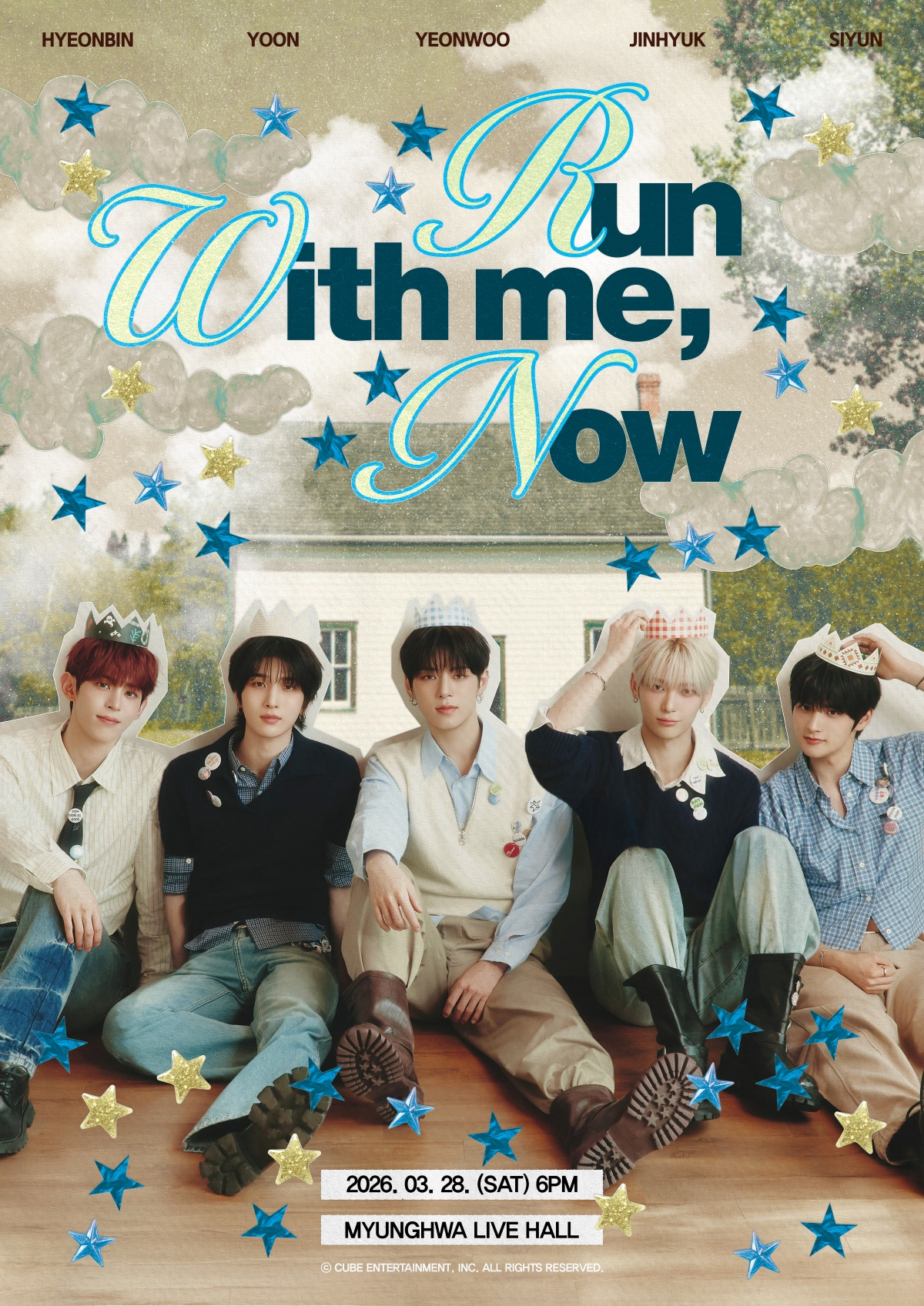 NOWZ (NOWZ) 2026 NOWZ FAN-CON [Run with Me, NOW] Официальный постер/фотография предоставлена = Cube Entertainment