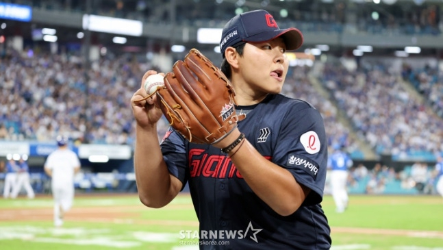 朴振（パク·ジン）/写真=ロッテ·ジャイアンツ提供 