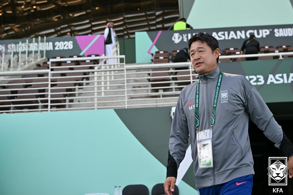 Lee Min-sung, head coach of the U-23 national soccer team. /Photo = Courtesy of the Korea Football Association