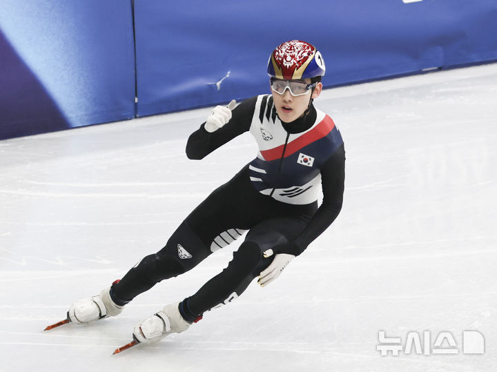 他就是韩国男子短道速滑国家队队员林钟彦。 =照片=newsis。
