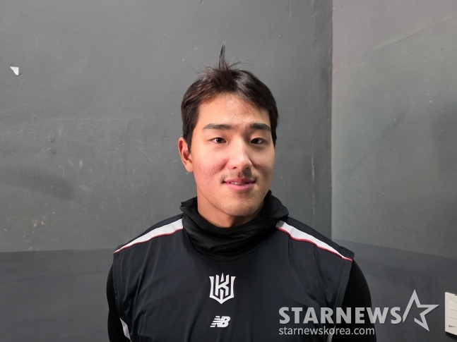 KT队的安贤敏。 =照片=金东润。