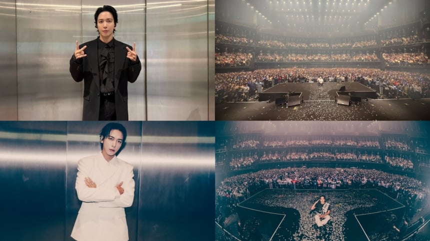 CNBLUEではなく、ソロのチョン・ヨンファの日本コンサート..列島を